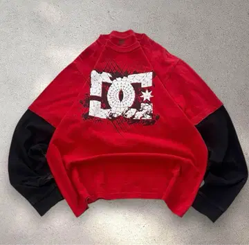 DC dc 디씨 롱티 긴팔 punk y2k fti