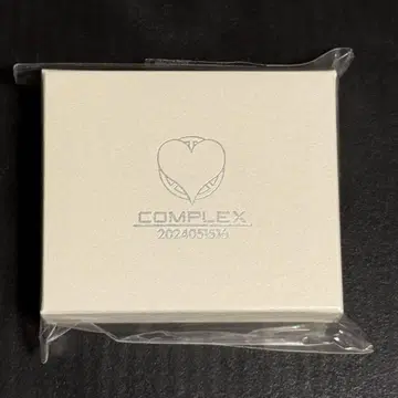 COMPLEX [일본 일심] 피스 하트 실버 목걸이