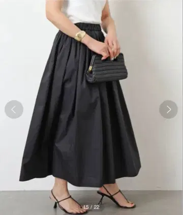 Deuxieme Classe Cotton Dramatic 개더 스커트
