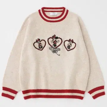 MD X'mas KNIT MINNIE 니트 미니 마우지 화이트 화이트