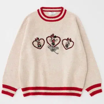 MD X'mas KNIT MINNIE 니트 미니 마우지 화이트 화이트