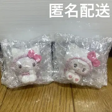 무스 x 키티 시크릿 마스코트 2종 세트