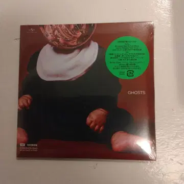 ghosts 초회 한정판 CD + DVD 2장 세트 미개봉 새상품
