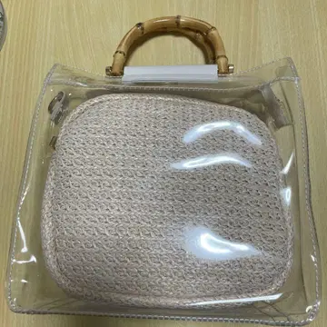 GRL 클리어 숄더백 클리어백 이타백