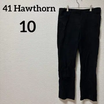 1개 한정 41 Hawthorn [10] 블랙 팬츠 캐주얼