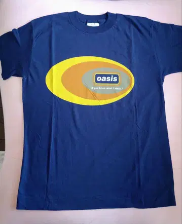 oasis D'you know what I mean? 티셔츠 미사용품