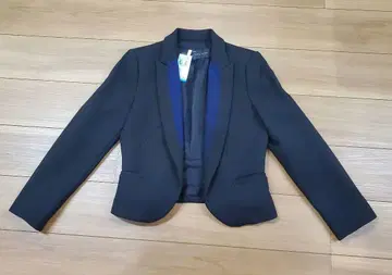 ZARA 자켓 여성용 네이비 블랙