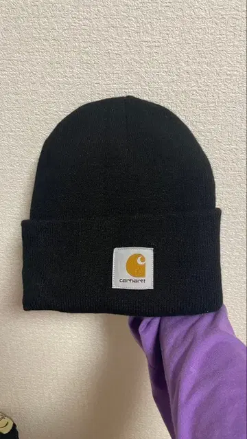 Carhartt 블랙 비니
