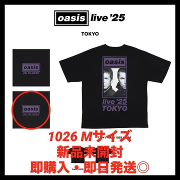 oasis live'25 오아시스 T셔츠 Tokyo 1026 M 사이즈
