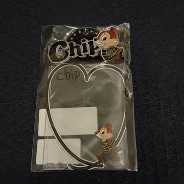디즈니 칩앤데일 트레이딩 카드 케이스 (칩)