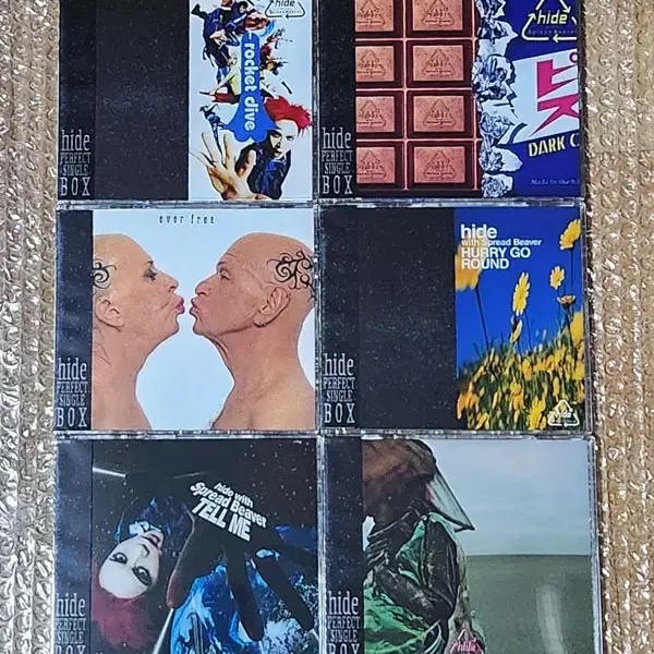 hide】 CD; PERFECT SINGLE BOX (DVD付) PERFECT SINGLE hide