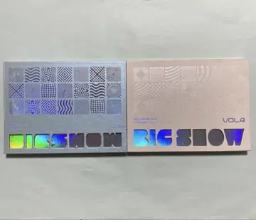 BIGBANG BIGSHOW Vol. 4&5 LIVE CD 2종 세트