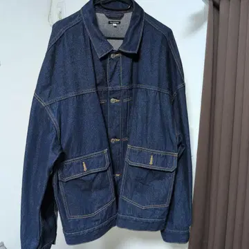 FREAK'S STORE 데님 자켓 다크 블루