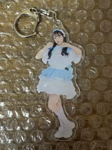 pixelribbon 픽리보 하야마 물방울 리메이크T 아크릴 키링