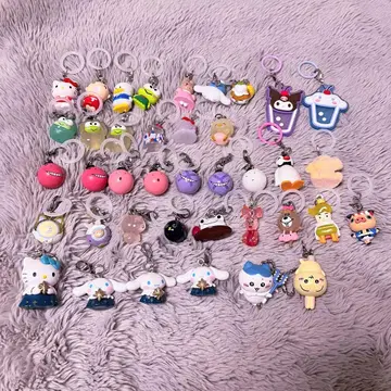 가챠가챠 메지루시 액세서리 묶음 판매 약 40점