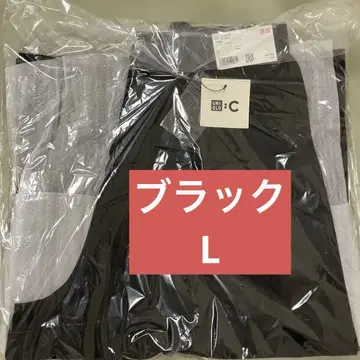 이번 시즌 택 포함 새상품 미개봉 유니클로 C 큐롯 기장 짧은 블랙 L