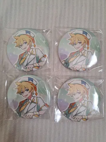 카가미네 렌 매지컬 미라이 2024 회장 한정판 캔뱃지 4개 세트