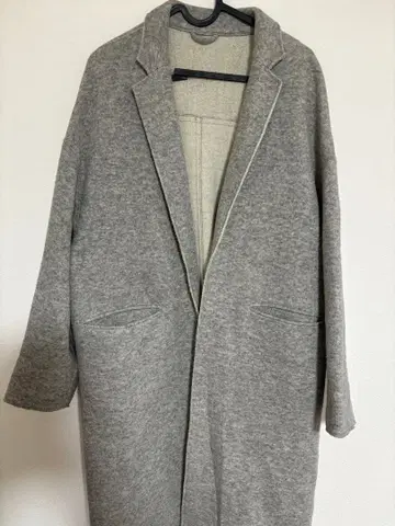MACPHEE 그레이 롱 자켓