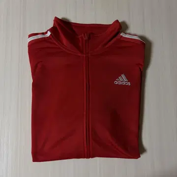 adidas 트랙 자켓 빨간색