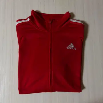 adidas 트랙 자켓 빨간색