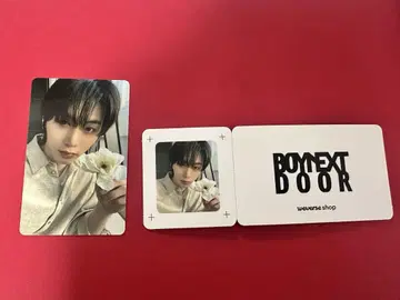 BOYNEXTDOOR the action 테산 트레이딩 카드