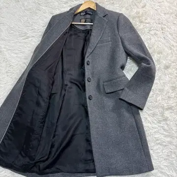 별주 ZARA 자라 MANTECO 그레이 체스터 코트 M