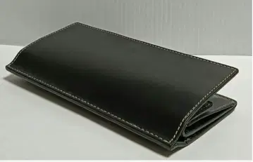 타디&킹 장지갑 가죽 롱 지갑 가죽 체인 포함 소가죽 블랙