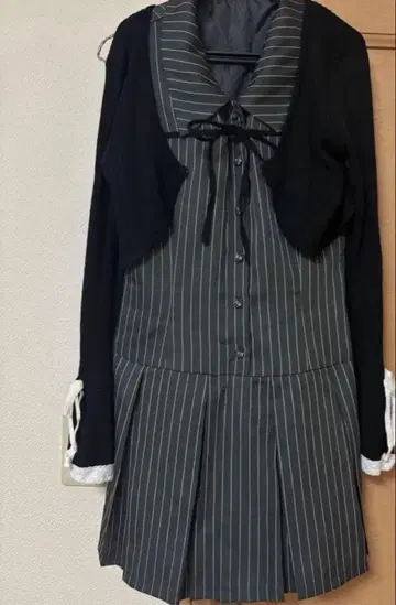 OLIVE des OLIVE yui 유이 슬리브리스 셔츠 미니 원피스