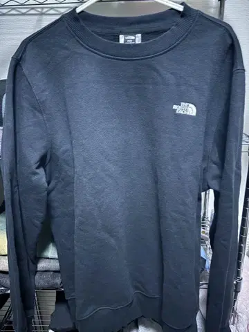 THE NORTH FACE 블랙 크루넥 맨투맨