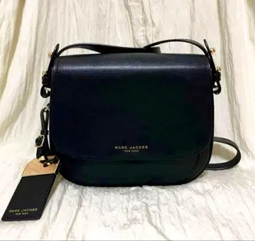 컨디션 최상 MARC JACOBS 미니 라이더 레더 크로스 바디백 블랙