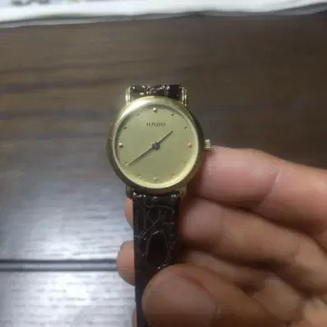 RADO 골드 손목시계 (쿼츠) 정크제품 취급