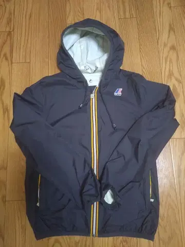 K-WAY 나일론 자켓 BEAMS S 사이즈 네이비 후드티