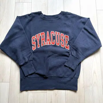 극상 챔피온 리버스 위브 90s 자수 택 USA M 네이비