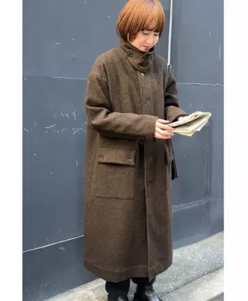 유니버셜 티슈 롱 코트