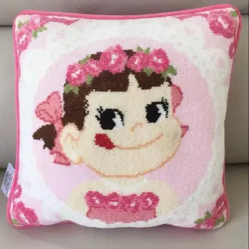 페코짱 슈니르 직조 타월 쿠션 레어 상품