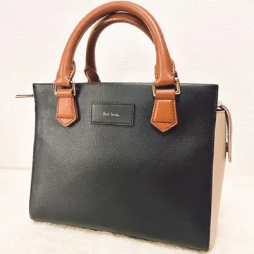 폴스미스 핸드백 숄더백 블랙 2way 바이컬러