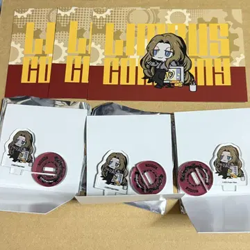 Limbus Company 츄아스타 아크릴 스탠드 혜택 엽서 로쟈