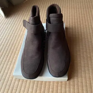 크롤 발리에 브라운 사이드 고어 부츠 23cm