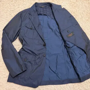 DAKS LONDON 온워드 나일론 테일러드 자켓 트래블 네이비