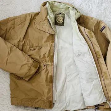 새상품급 나파피리 라이너 부착 블루종 S 로고 택 베이지 2way