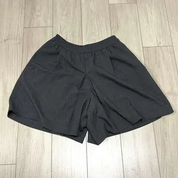 Rene 큐롯 팬츠 하프 팬츠 그레이 스트레치 현행
