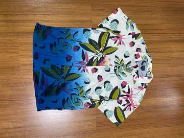 폴 스미스 플로럴 알로하 셔츠 M