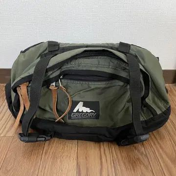 GREGORY 펄룸 올리브 made in USA 은색 택