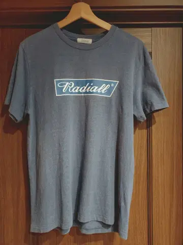 Radiall 로고 프린트 T셔츠 네이비
