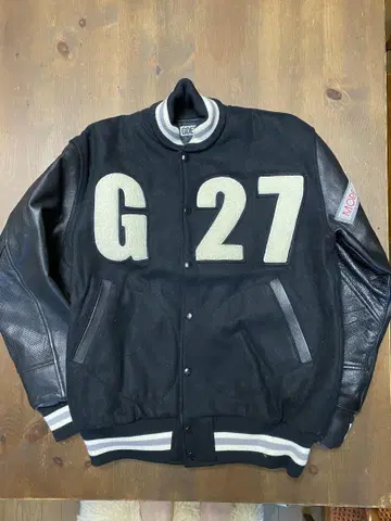 굿이너프 GDEH G27 바시티 자켓 블랙