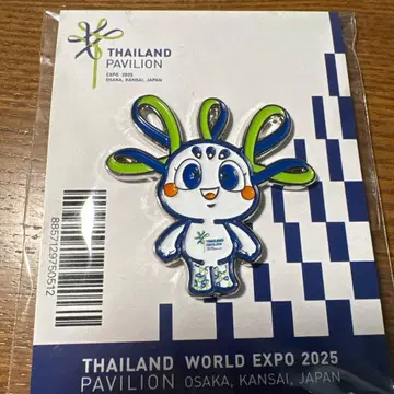EXPO2025 태국관 마스코트 핀 배지