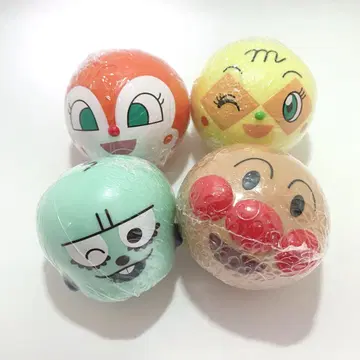 미개봉 새상품 커다란 호빵맨 마스코트 4개 세트