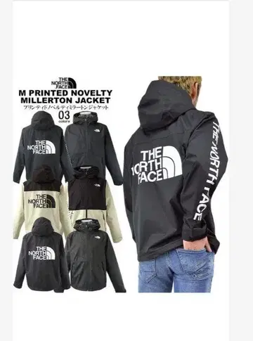 THE NORTH FACE MPRINTED MILLERTON JACKET