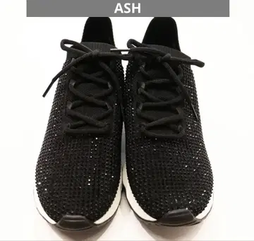 ASH 여성용 아쉬 비쥬 스니커즈 슬립온 큐빅 23.5cm