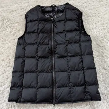 TAION 다운 베스트 블랙 이너 다운